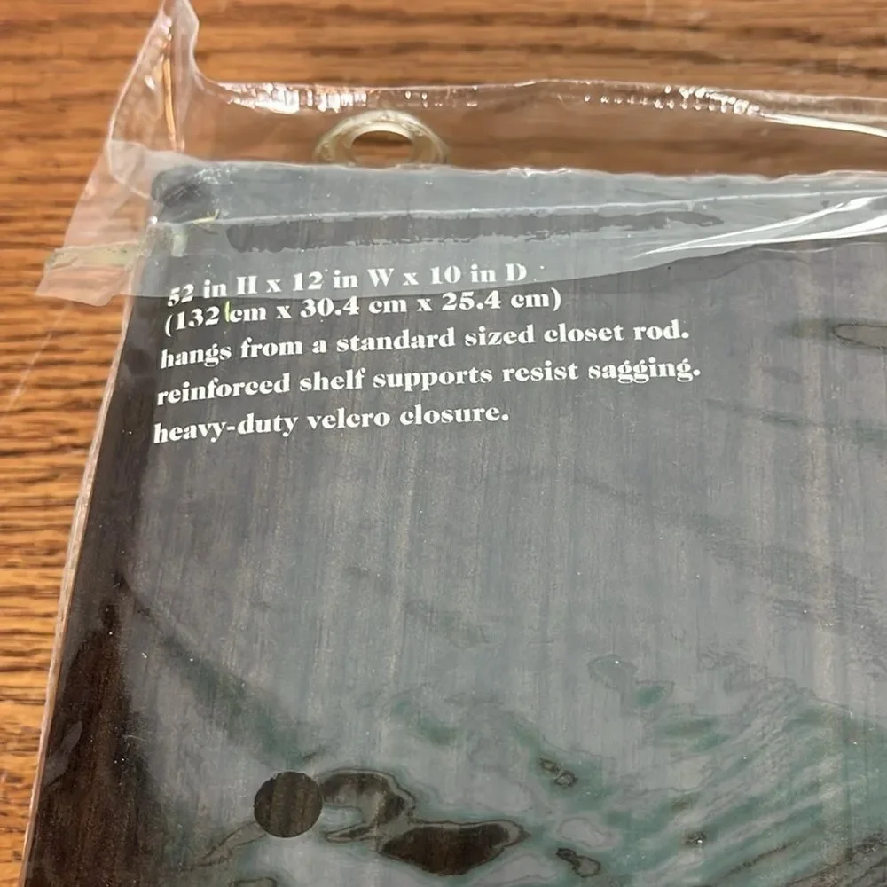 Target - 6 shelf closet organizer brand new